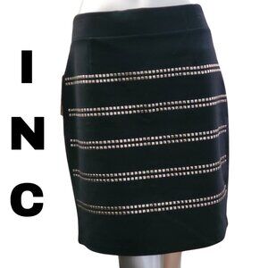 INC International Concepts Bodycon Studded Short Skirt – Size 10, NWT